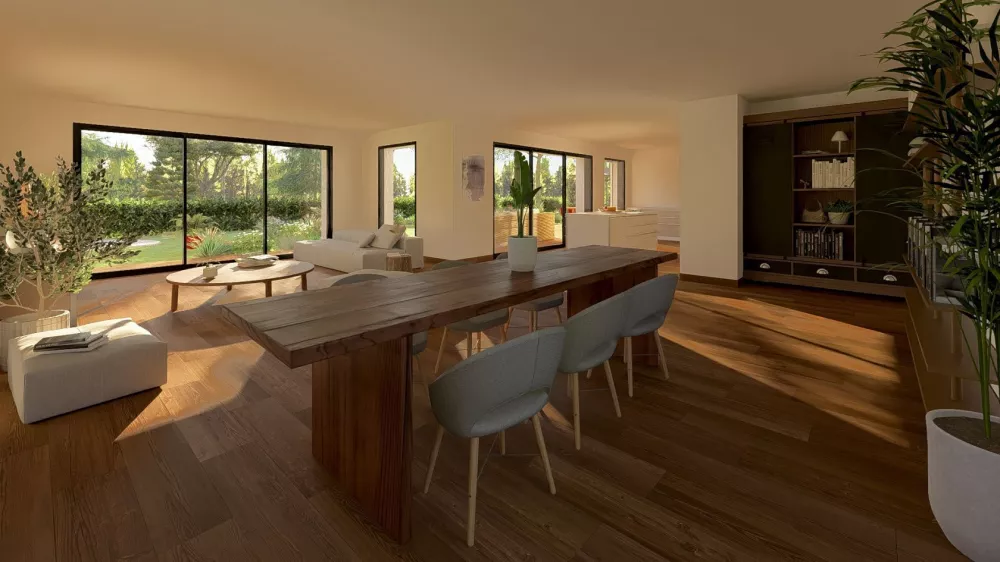 Image du modèle de maison LOT 3_BADEN_APS1 Vue intérieure 1_2024-08-01_3 - Photo