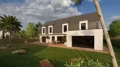 Image du modèle de maison Vue jardin 1_BADEN_Lot 3