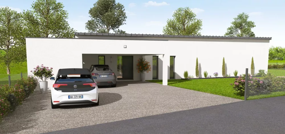Image du modèle de maison DEVANT COTE RUE ARDOUIN