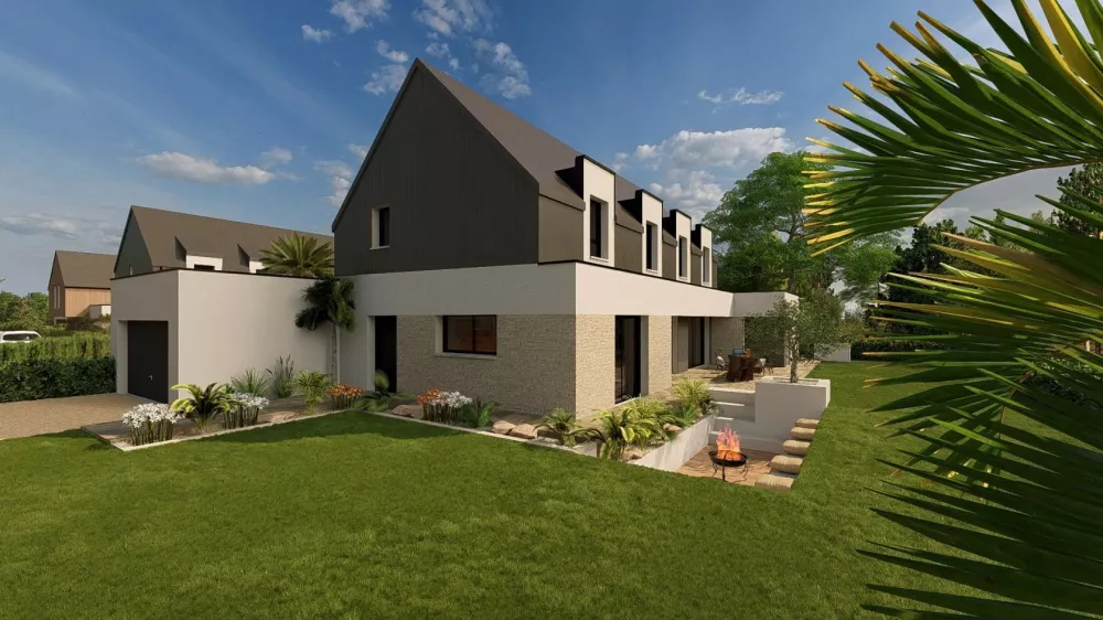 Image du modèle de maison Vue rue_BADEN_Lot 4 (2)