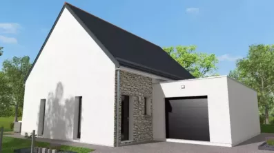 Image du modèle de maison entrée