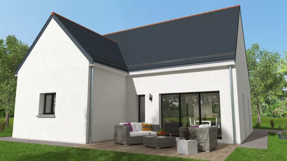 Image du modèle de maison jardin