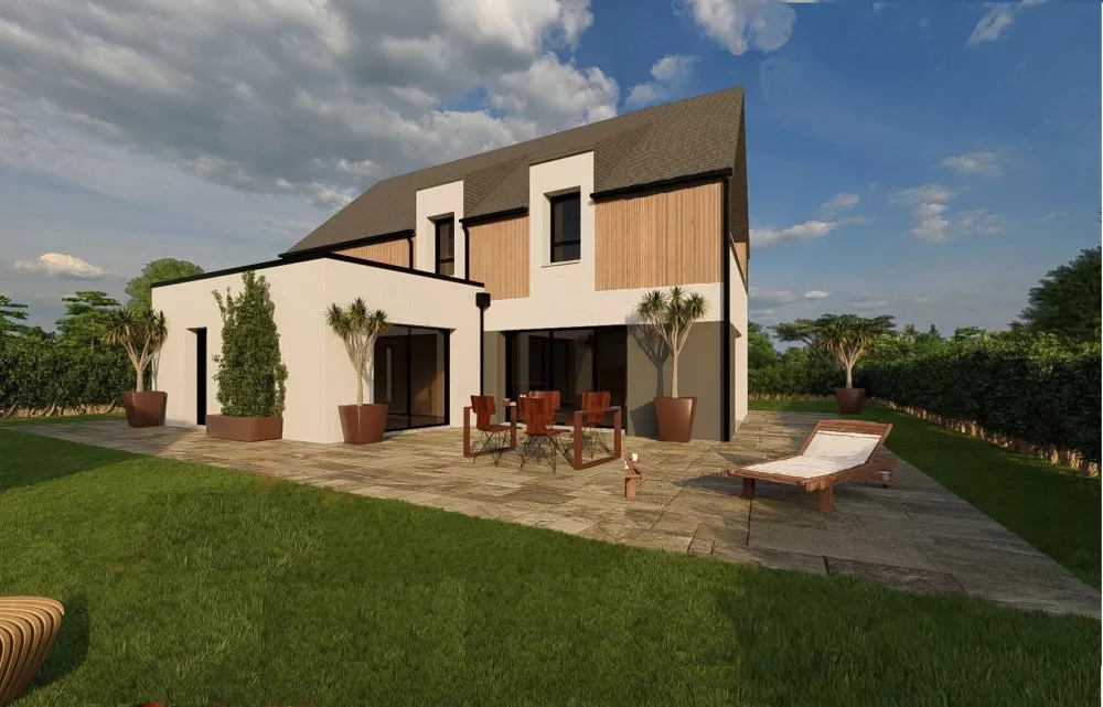 Image du modèle de maison Vue jardin 2_BADEN_St AVE