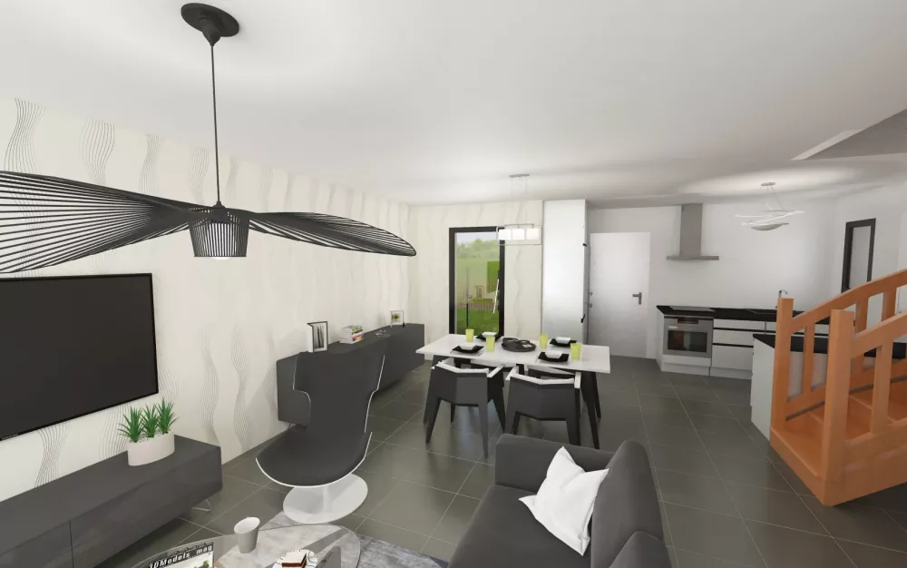 Image du modèle de maison visuel 341 domloup 2
