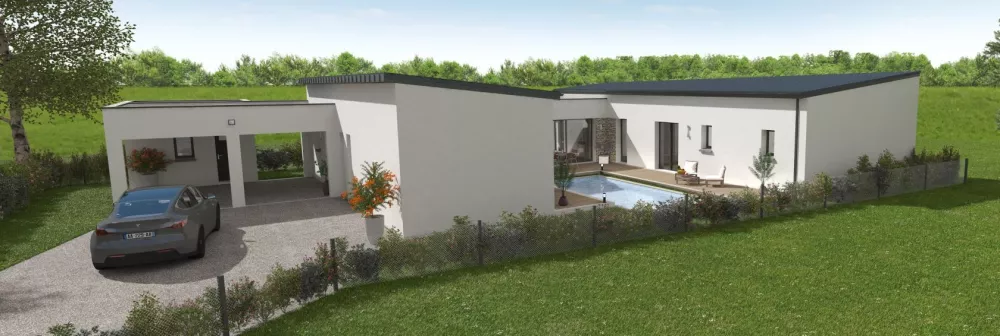 Image du modèle de maison plain pied ardouin 2