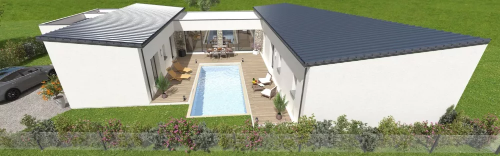 Image du modèle de maison plain pied ardouin 3