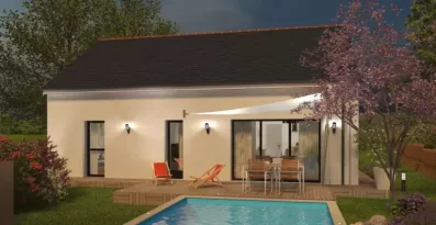 Image du modèle de maison plain pied 2 ch 70 pl 2