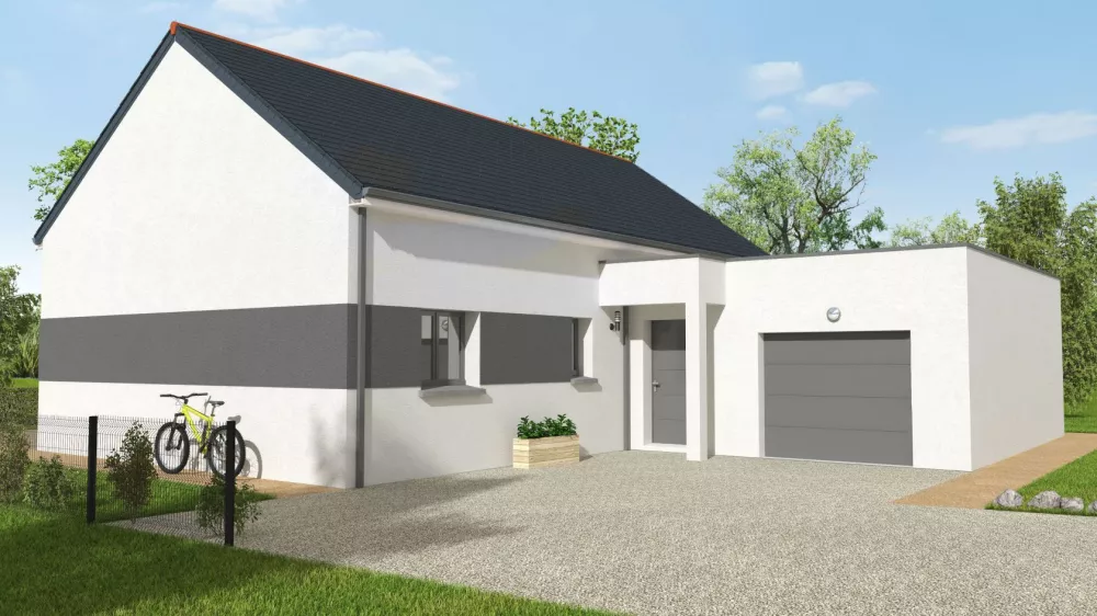 Image du modèle de maison plain pied 2 ch 92