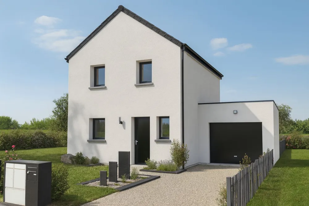 Image du modèle de maison ANEMONE 85m² ARDOISE + GGE BAC CHGPT