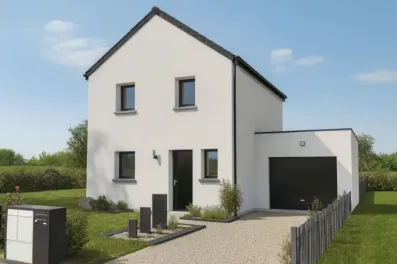 Image du modèle de maison ANEMONE 85m² ARDOISE + GGE BAC CHGPT