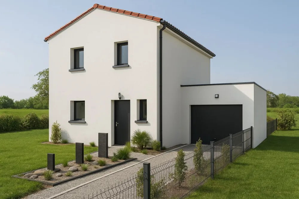 Image du modèle de maison ANEMONE 85m² TUILE + GGE BAC CGPT