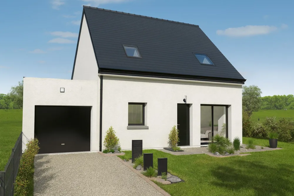 Image du modèle de maison ARMOISE 85m² BIS ARDOISE CHGPT