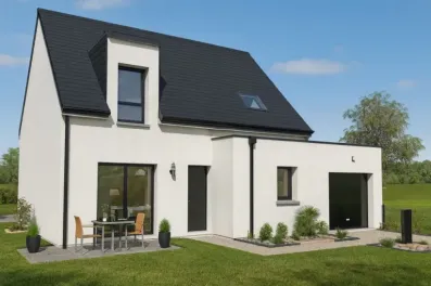 Image du modèle de maison ARMOISE 95m² ARDOISE + GGE BAC CHGPT