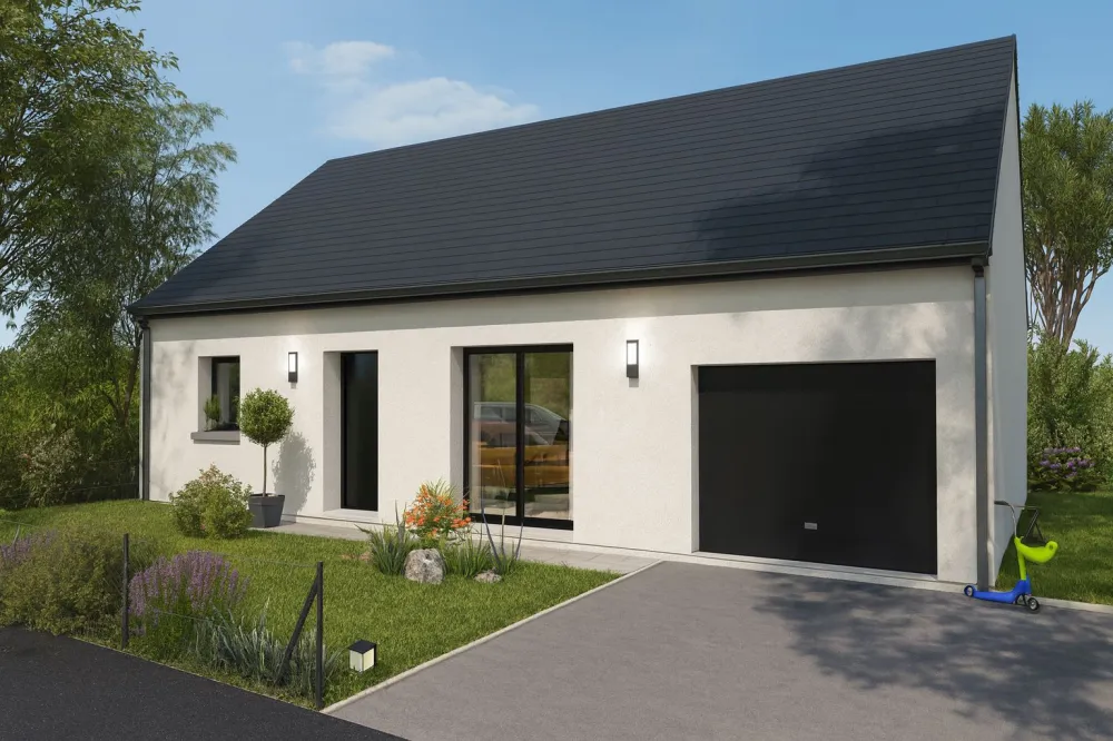 Image du modèle de maison CORAIL 75m² ARDOISE CHGPT