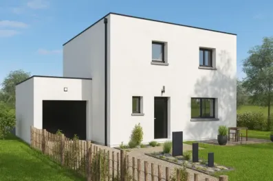 Image du modèle de maison LAGON 105m² TOIT TERRASSE + GGE BAC CHGPT