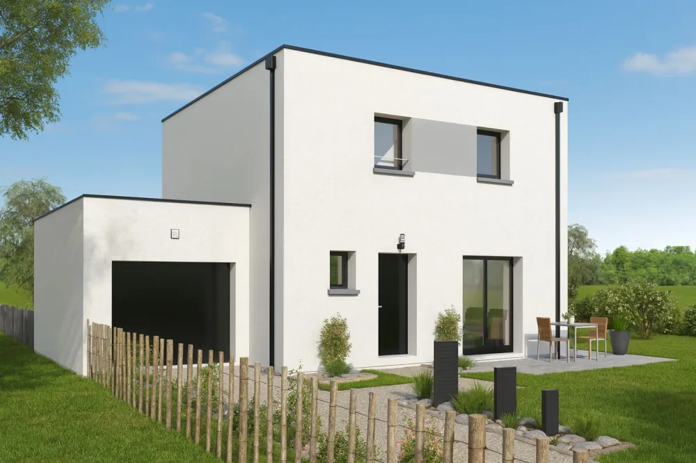 Image du modèle de maison LAGON 85m² TOIT TERRASSE + GGE BAC CHGPT