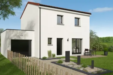 Image du modèle de maison LAGON 85m² TUILE + GGE BAC CHGPT