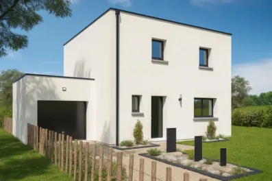 Image du modèle de maison LAGON 95m² TOIT TERRASSE + GGE BAC CHGPT