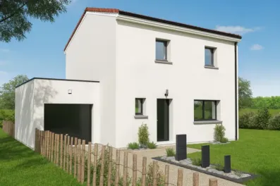 Image du modèle de maison LAGON 95m² TUILE + GGE BAC CHGPT