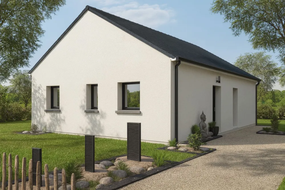 Image du modèle de maison GIRELLE 75m² ARDOISE CHGPT