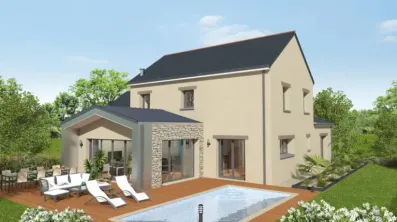 Image du modèle de maison face arrière