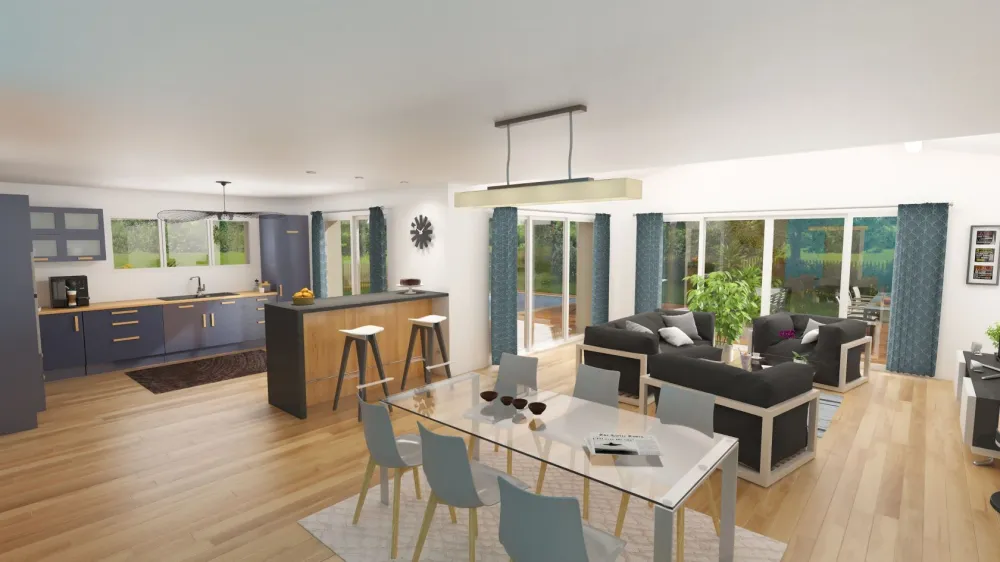 Image du modèle de maison vue interieur 1