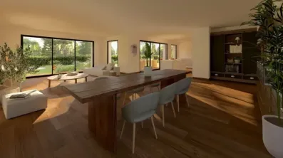 Image du modèle de maison LOT 3_BADEN_APS1 Vue intérieure 1_2024-08-01_3 - Photo