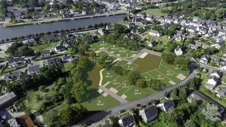 Image du modèle de maison lamotte-amenageur-lotisseur-terrain-faou-hauts-modbury-plan-masse