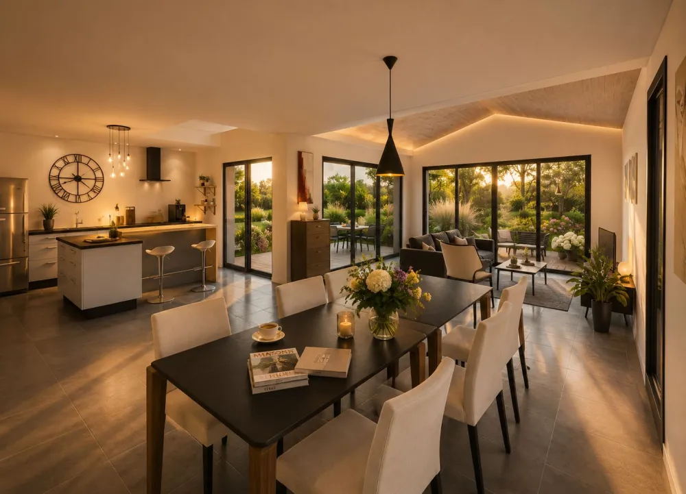 Image du modèle de maison etage ardoise 3 chambres 4