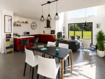 Image du modèle de maison etage ardoise135 3