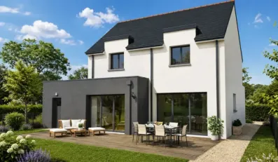Image du modèle de maison maison ardoise etage 130 sans piscine 2