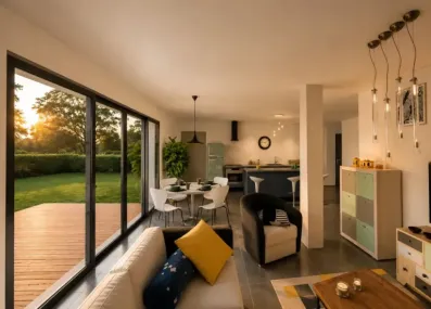 Image du modèle de maison plain pied 90 2 chambres 4