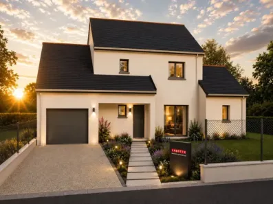 Image du modèle de maison maison gare