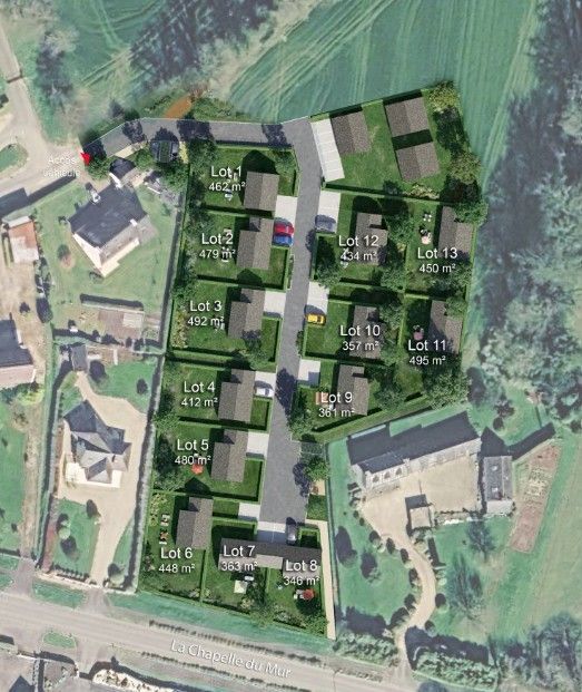 Image du terrain Terrain à bâtir de 361 m² à PLOUIGNEAU (29)