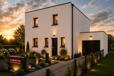 Image du modèle de maison ANEMONE 105m² TOIT TERRASSE_Nuit
