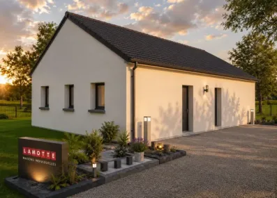 Image du modèle de maison GIRELLE 85m² ARDOISE_Nuit