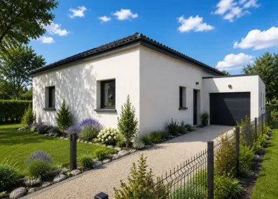 Image du modèle de maison GIRELLE 95m² MONOPENTE + GGE BAC_Jour