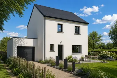 Image du modèle de maison LAGON 105m² ARDOISE + GGE BAC_Jour