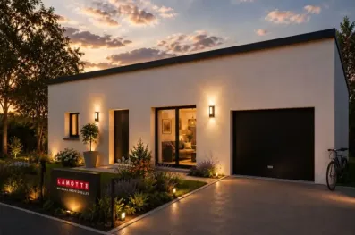 Image du modèle de maison CORAIL 75m² MONOPENTE_Nuit