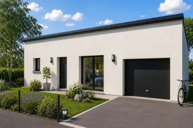 Image du modèle de maison CORAIL 75m² MONOPENTE_Jour