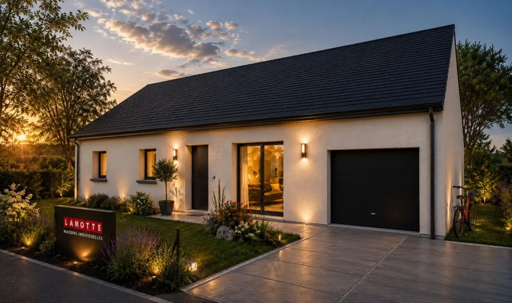 Image du modèle de maison CORAIL 95m² ARDOISE_Nuit