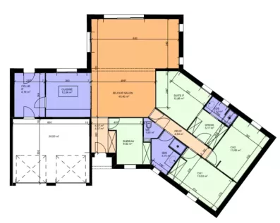 Image du modèle de maison PLAN-RDC