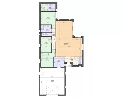 Image du modèle de maison PLAN-RDC
