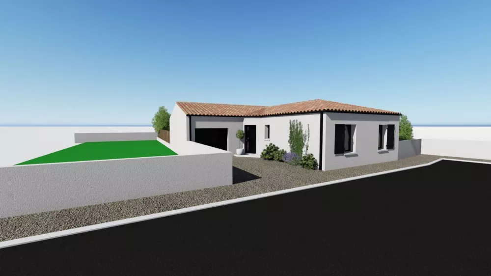 Image du modèle de maison vue avant
