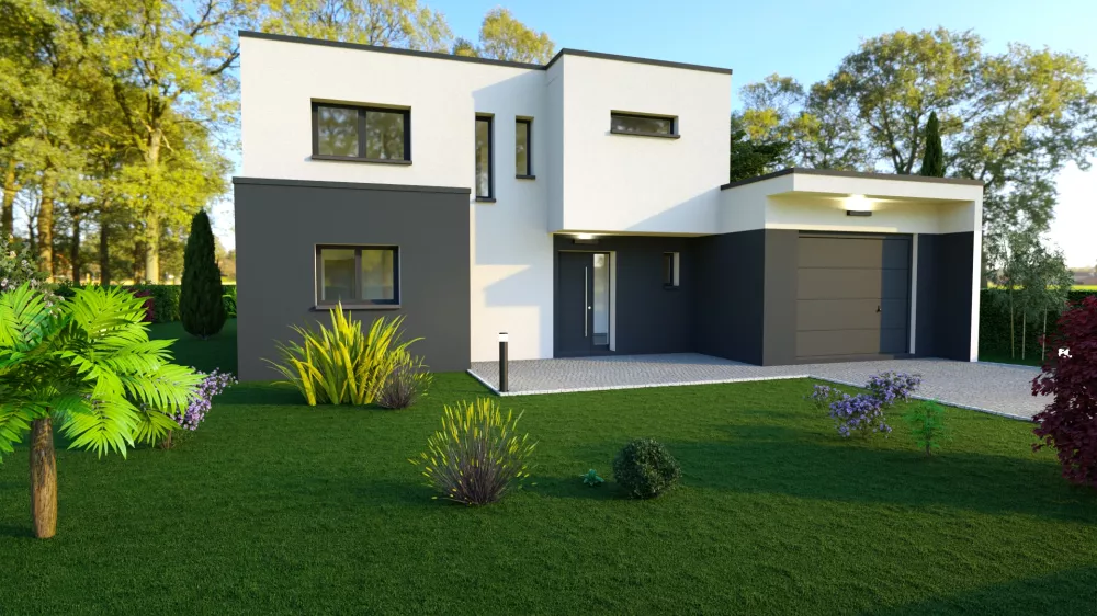 Image du modèle de maison R+1 TOIT PLAT.jpg