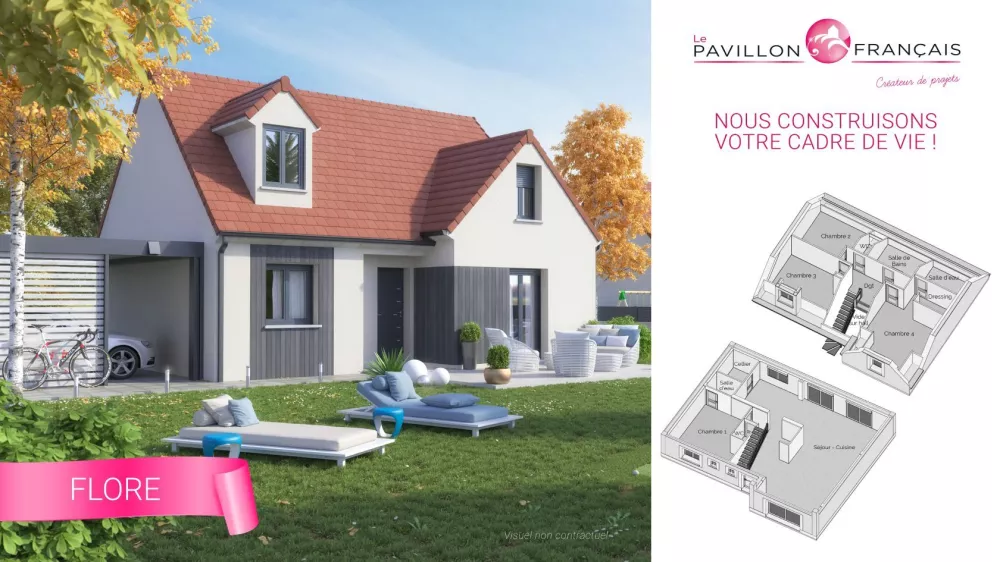Image du modèle de maison 1 • Flore 135