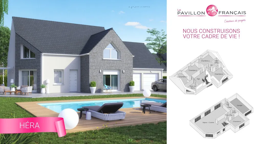 Image du modèle de maison HERA 155