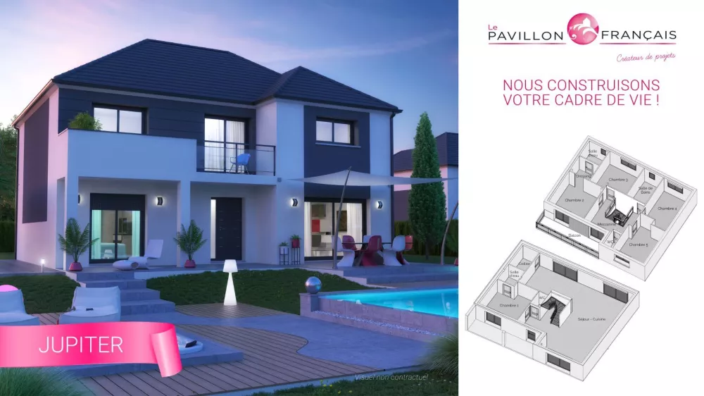 Image du modèle de maison 1 • Jupiter 165