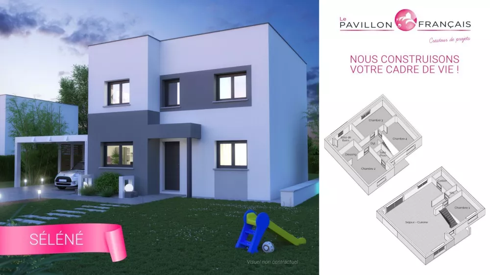 Image du modèle de maison 1 • Séléné 105 - 125
