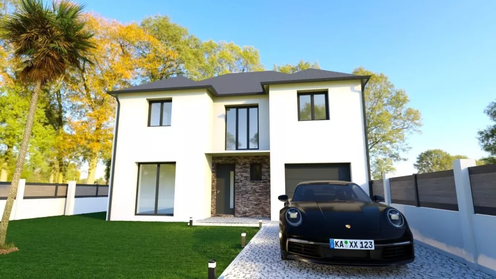 Image du modèle de maison visu